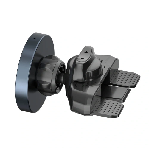 Kup Uchwyt automobilní pro mřížku / pro CD zásuvku s nabíječkou 15W + 2x magnetické destičky Tech-Protect MM15W-V5 Magnetic MagSafe CD & Vent Car Mount Wireless Charger 15W Černý - THP3913 - {ean13} - Sklep Home Screen