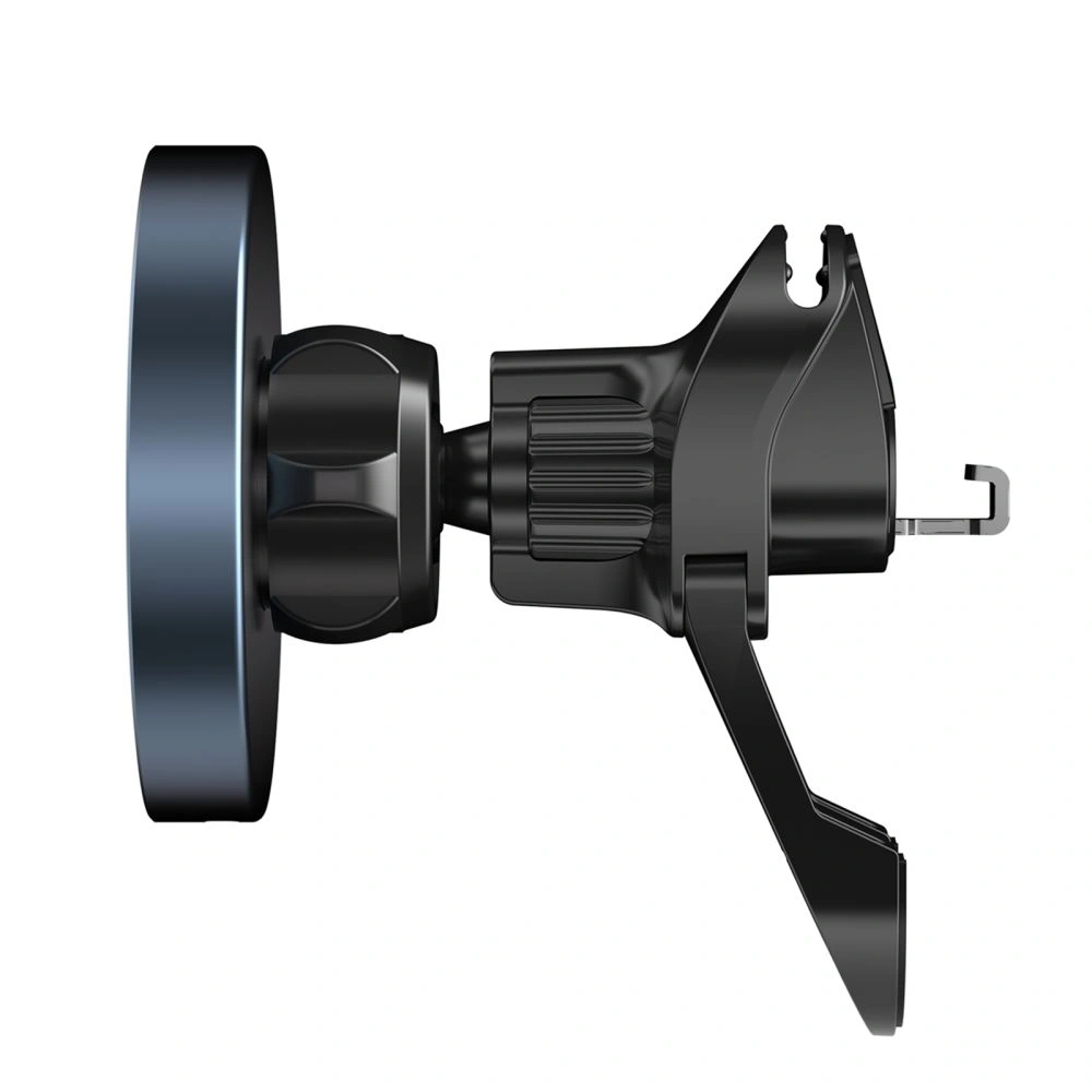 Uchwyt samochodowy do kratki z ładowarką 15W + 2x blaszki magnetyczne Tech-Protect MM15W-V5 Magnetic MagSafe Stable Vent Car Mount Wireless Charger 15W Black