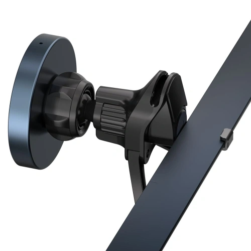 Kup Upevnění do auta na mřížku s nabíječkou 15W + 2x magnetické destičky Tech-Protect MM15W-V5 Magnetic MagSafe Stabilní ventilační držák do auta bezdrátová nabíječka 15W Černá - THP3914 - {ean13} - Sklep Home Screen