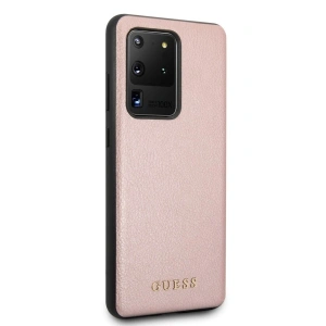 Kup Etui Guess GUHCS69IGLRG Samsung Galaxy S20 Ultra G988 różowo-złoty/rose gold hard case Iridescent - GUE497RS - {ean13} - Sklep Home Screen