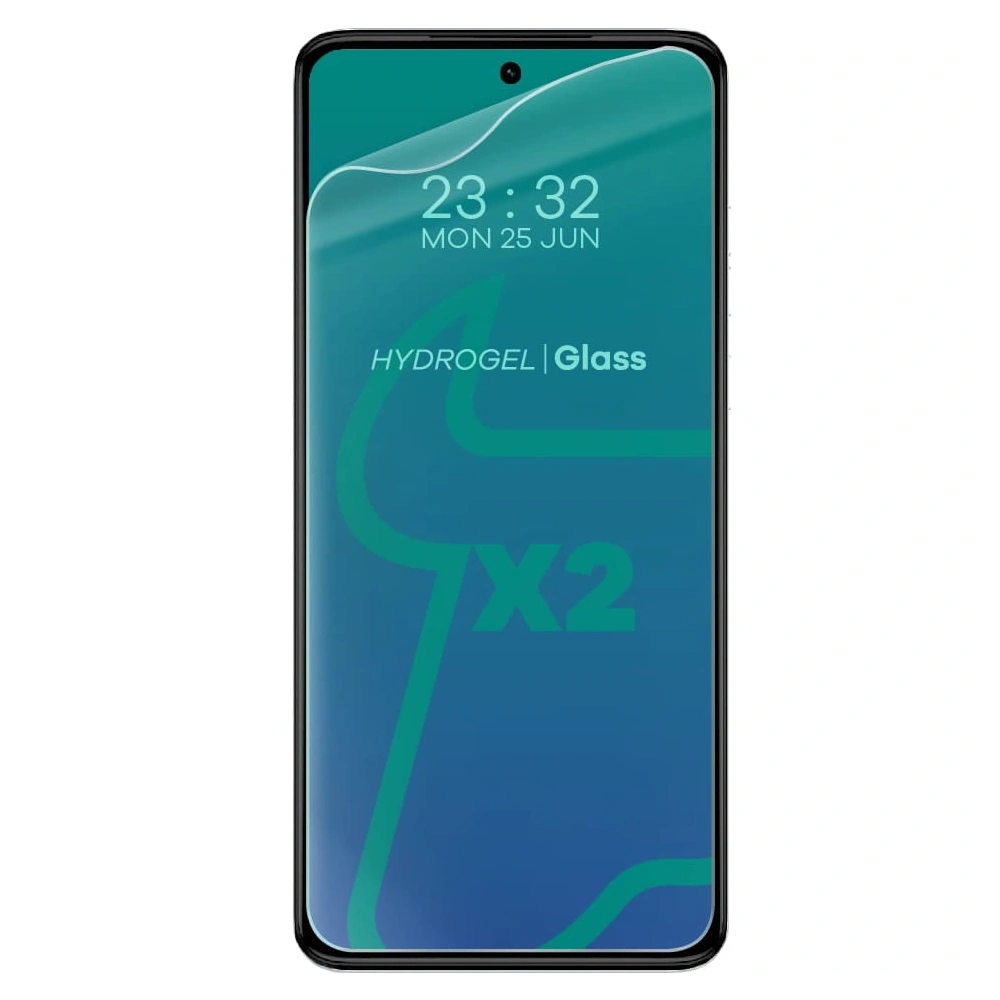 Folia hydrożelowa na ekran Bizon Glass Hydrogel Front do Motorola Moto G14 / G54 / G55 / G84 [2 PACK]
