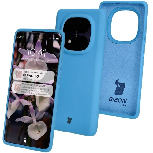 Buy Bizon Soft Case Xiaomi Redmi Note 14 Pro+ Plus 5G blue - BIZ8589 - {ean13} - Home Screen Store Europe