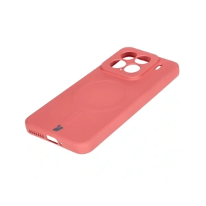 Kup Silikonowe etui z pierścieniem magnetycznym Bizon Case Silicone Magnetic Sq do Xiaomi 15 brudnoróżowe - BIZ8592 - {ean13} - Sklep Home Screen