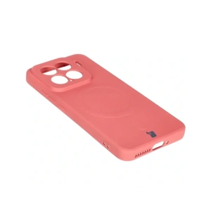 Kup Silikonowe etui z pierścieniem magnetycznym Bizon Case Silicone Magnetic Sq do Xiaomi 15 brudnoróżowe - BIZ8592 - {ean13} - Sklep Home Screen