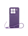 Kup Silikonové pouzdro s magnetickým kroužkem Bizon Case Silicone Magnetic Sq pro Xiaomi 15 švestkové - BIZ8593 - {ean13} - Sklep Home Screen