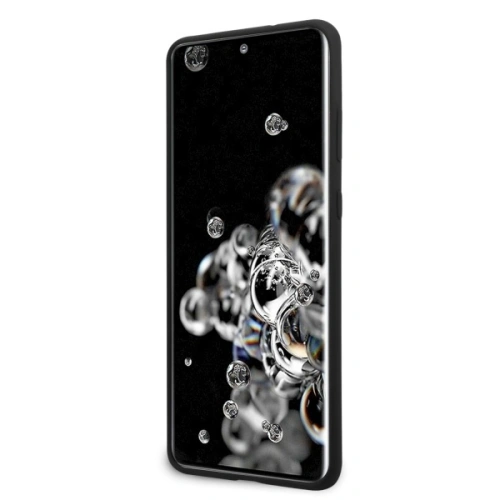 Kup Guess Samsung Fall GUHCS69LS4GBK Galaxy S20 Ultra G988 schwarz/schwarz harten Fall Silikon 4G Tone On Tone - GUE498BLK - {ean13} - Sklep Home Screen