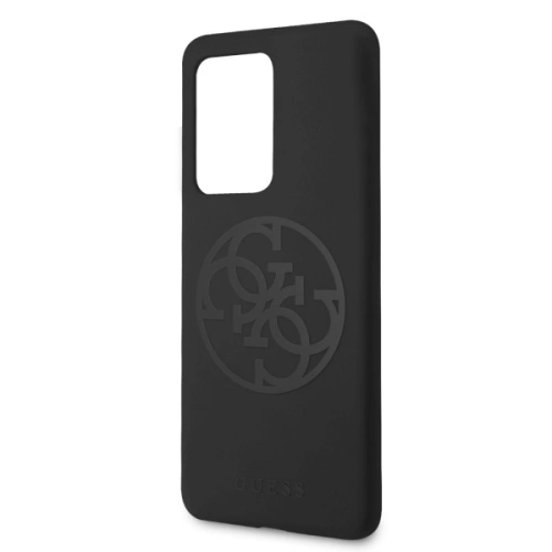 Kup Etui Guess GUHCS69LS4GBK Samsung Galaxy S20 Ultra G988 černé/hard case silikon 4G Tone On Tone - GUE498BLK - {ean13} - Sklep Home Screen