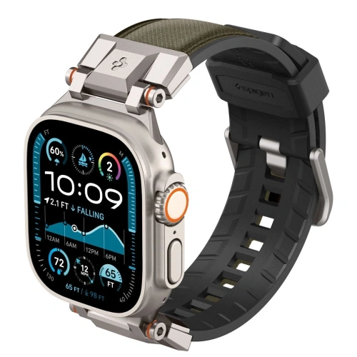 Kup Etui Spigen DuraPro Armor Apple Watch 6 / 7 / 8 / 9 / 10 / SE / Ultra 1 / 2 44/45/46/49mm Vojenská zelená - SPN16670 - {ean13} - Sklep Home Screen