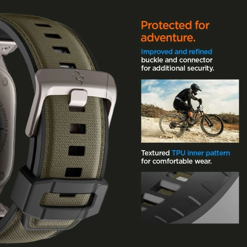 Kup Etui Spigen DuraPro Armor Apple Watch 6 / 7 / 8 / 9 / 10 / SE / Ultra 1 / 2 44/45/46/49mm Vojenská zelená - SPN16670 - {ean13} - Sklep Home Screen