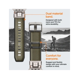Kup Etui Spigen DuraPro Armor Apple Watch 6 / 7 / 8 / 9 / 10 / SE / Ultra 1 / 2 44/45/46/49mm Military Green - SPN16670 - {ean13} - Sklep Home Screen