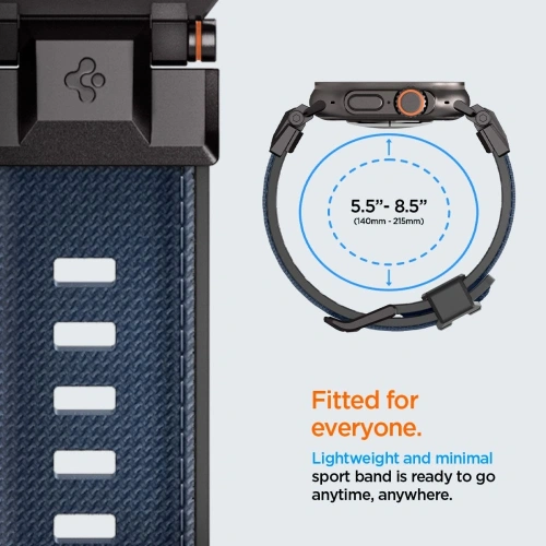 Kup Spigen DuraPro Armor Apple Watch 6 / 7 / 8 / 9 / 10 / SE / Ultra 1 / 2 44/45/46/49mm Marineblau - SPN16671 - {ean13} - Sklep Home Screen