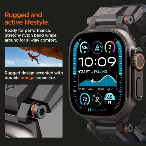 Kup Etui Spigen DuraPro Armor Apple Watch 6 / 7 / 8 / 9 / 10 / SE / Ultra 1 / 2 44/45/46/49mm Navy Blue - SPN16671 - {ean13} - Sklep Home Screen