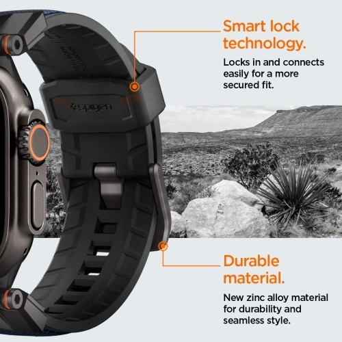 Kup Etui Spigen DuraPro Armor Apple Watch 6 / 7 / 8 / 9 / 10 / SE / Ultra 1 / 2 44/45/46/49mm Námořnická modrá - SPN16671 - {ean13} - Sklep Home Screen