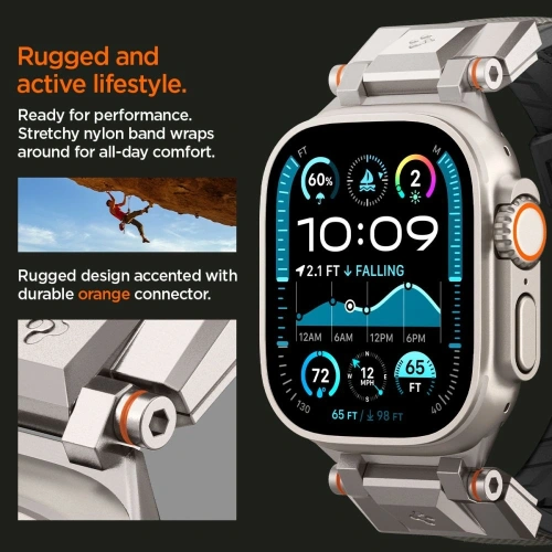 Kup Etui Spigen DuraPro Armor Apple Watch 6 / 7 / 8 / 9 / 10 / SE / Ultra 1 / 2 44/45/46/49mm Šedá - SPN16672 - {ean13} - Sklep Home Screen