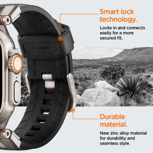 Kup Spigen DuraPro Armor Apple Watch 6 / 7 / 8 / 9 / 10 / SE / Ultra 1 / 2 44/45/46/49mm Szürke - SPN16672 - {ean13} - Sklep Home Screen