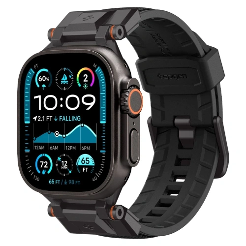 Kup Etui Spigen DuraPro Armor Apple Watch 6 / 7 / 8 / 9 / 10 / SE / Ultra 1 / 2 44/45/46/49mm Černá edice - SPN16673 - {ean13} - Sklep Home Screen