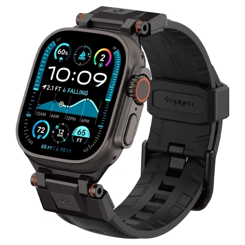 Kup Spigen DuraPro Armor Apple Watch 6 / 7 / 8 / 9 / 10 / SE / Ultra 1 / 2 44/45/46/49mm Editia Neagră - SPN16673 - {ean13} - Sklep Home Screen