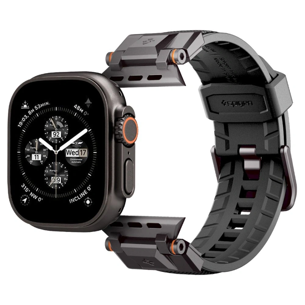 Etui Spigen DuraPro Armor Apple Watch 6 / 7 / 8 / 9 / 10 / SE / Ultra 1 / 2 44/45/46/49mm Black Edition