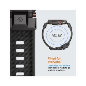 Kup Etui Spigen DuraPro Armor Apple Watch 6 / 7 / 8 / 9 / 10 / SE / Ultra 1 / 2 44/45/46/49mm Black Edition - SPN16673 - {ean13} - Sklep Home Screen
