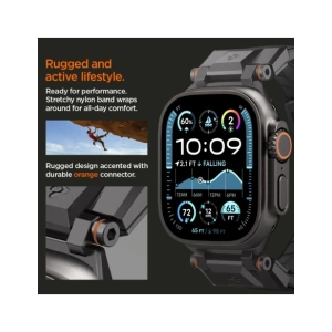 Kup Etui Spigen DuraPro Armor Apple Watch 6 / 7 / 8 / 9 / 10 / SE / Ultra 1 / 2 44/45/46/49mm Black Edition - SPN16673 - {ean13} - Sklep Home Screen