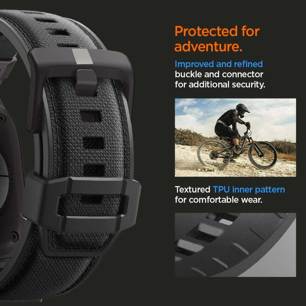 Etui Spigen DuraPro Armor Apple Watch 6 / 7 / 8 / 9 / 10 / SE / Ultra 1 / 2 44/45/46/49mm Black Edition