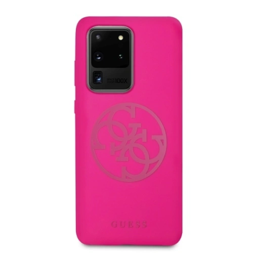 Kup Guess Samsung Fall GUHCS69LS4GFU Galaxy S20 Ultra G988 fuchsia/fuchsia harten Fall Silikon 4G Tone On Tone - GUE499FKS - {ean13} - Sklep Home Screen