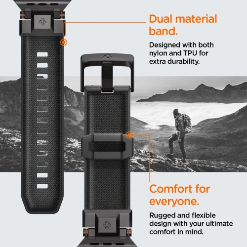 Kup Etui Spigen DuraPro Armor Apple Watch 6 / 7 / 8 / 9 / 10 / SE / Ultra 1 / 2 44/45/46/49mm Černá edice - SPN16673 - {ean13} - Sklep Home Screen