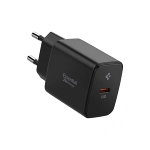Kup Spigen Essential EE201EU 1-Port USB-C Netzladegerät 20W Schwarz - SPN16674 - {ean13} - Sklep Home Screen