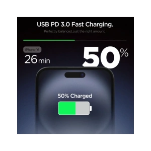 Kup Ładowarka sieciowa Spigen Essential EE201EU 1-port USB-C Network Charger 20W Black - SPN16674 - {ean13} - Sklep Home Screen