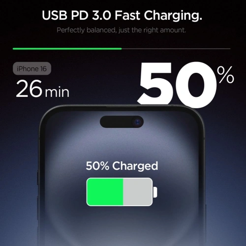 Kup Spigen Essential EE201EU 1-port USB-C Hálózati Töltő 20W Fekete - SPN16674 - {ean13} - Sklep Home Screen