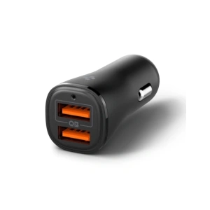 Kup Ładowarka samochodowa Spigen Essential EV302 2-port USB-A Car Charger 30W Black - SPN16675 - {ean13} - Sklep Home Screen