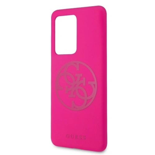 Kup Guess Samsung Fall GUHCS69LS4GFU Galaxy S20 Ultra G988 fuchsia/fuchsia harten Fall Silikon 4G Tone On Tone - GUE499FKS - {ean13} - Sklep Home Screen