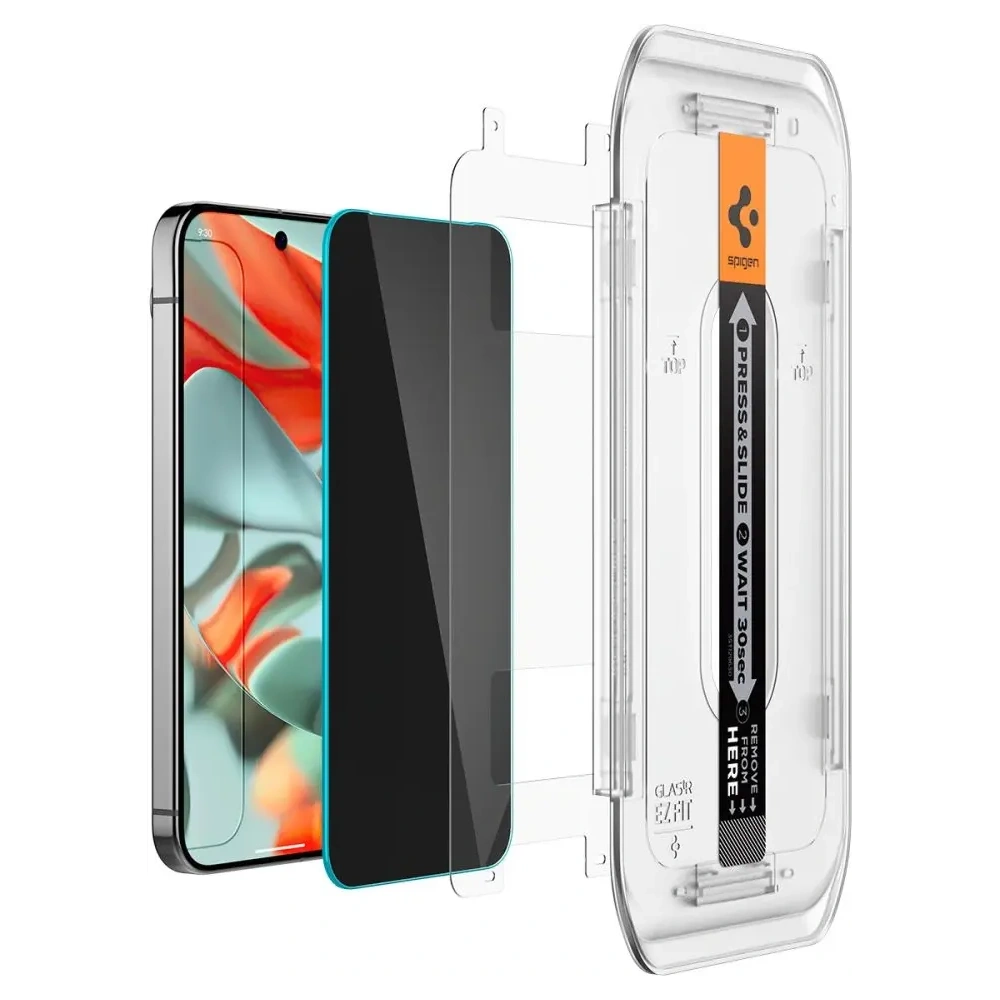 Szkło prywatyzujące Spigen GLAS.tR ez Fit Google Pixel 9 Pro XL Privacy [2 PACK]