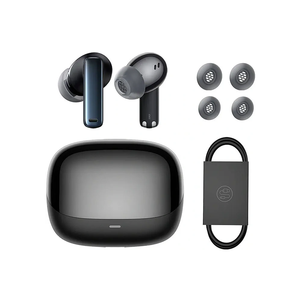 Bezprzewodowe słuchawki dokanałowe TWS Baseus Bowie M2s Bluetooth 5.3 (czarne)