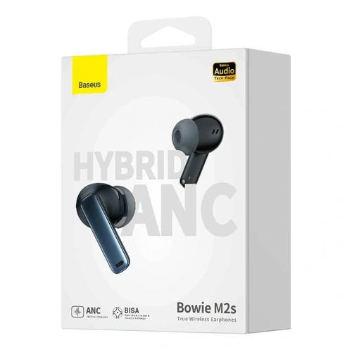 Kup Baseus Bowie M2s căști wireless dock Bluetooth 5.3 TWS (negru) - BSU8933 - {ean13} - Sklep Home Screen
