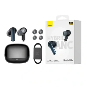 Kup Bezdrátová sluchátka do uší TWS Baseus Bowie M2s Bluetooth 5.3 (černé) - BSU8933 - {ean13} - Sklep Home Screen