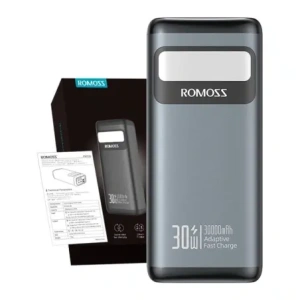 Kup Powerbank PMT30 Romoss 30000mAh 30W (czarny) - ROM82 - {ean13} - Sklep Home Screen