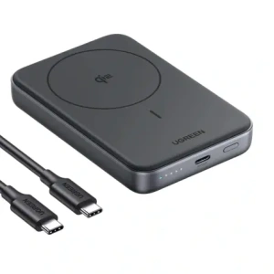 Kup Powerbank magnetyczny 10000mAh UGREEN PB761 Qi2 30W MagSafe + kabel USB-C (czarny) - UGR5602 - {ean13} - Sklep Home Screen