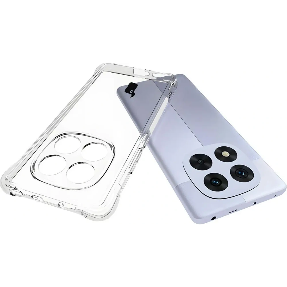 Elastyczne etui Bizon Case Salpa do Xiaomi Redmi Note 14 Pro 4G przezroczyste