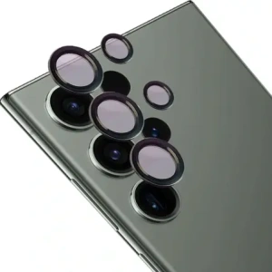 Kup Bizon Glass Snap Lens Samsung Galaxy S23 Ultra negru - BIZ8601 - {ean13} - Sklep Home Screen
