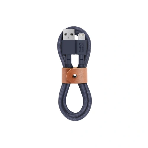Kup Native Union Gürtelkabel Lightning mit Lederschließe 1,2m (marine) - NTU036MAR - {ean13} - Sklep Home Screen