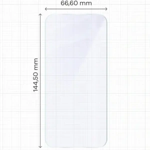 Kup Elastyczne szkło hybrydowe Bizon Glass Mule do Apple iPhone 16 Pro - BIZ8603 - {ean13} - Sklep Home Screen