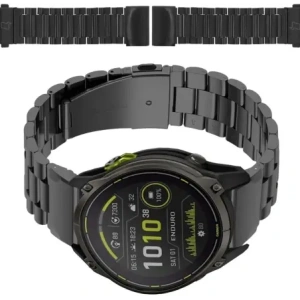 Kup Pásek z nerezové oceli Bizon Strap Watch Aura pro smartwatch 26 mm černý - BIZ8608 - {ean13} - Sklep Home Screen