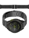 Kup Pasek ze stali nierdzewnej Bizon Strap Watch Aura do Smartwatcha 26 mm czarny - BIZ8608 - {ean13} - Sklep Home Screen