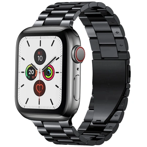 Kup Bizon Strap Watch Aura Apple Watch 38/40/41mm schwarz - BIZ8609 - {ean13} - Sklep Home Screen