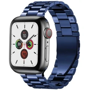Kup Pasek ze stali nierdzewnej Bizon Strap Watch Aura do Apple Watch 38/40/41mm niebieski - BIZ8610 - {ean13} - Sklep Home Screen