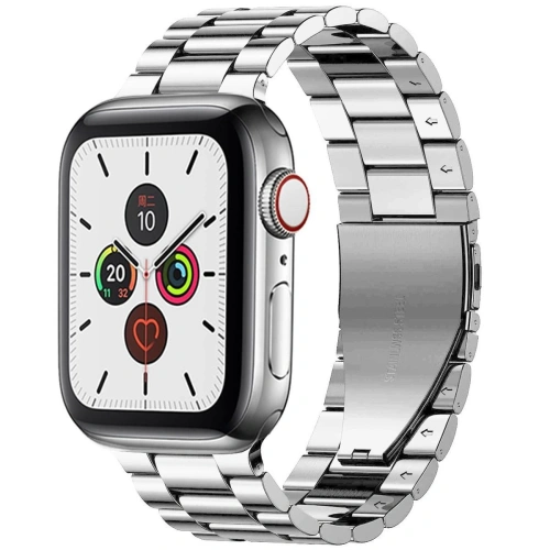 Kup Bizon Strap Watch Aura Apple Uhr 38/40/41mm Silber - BIZ8612 - {ean13} - Sklep Home Screen