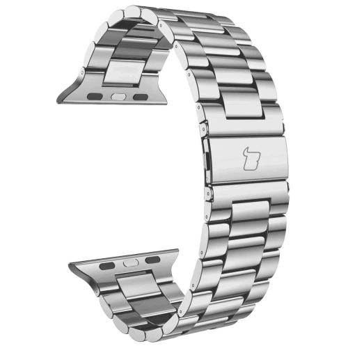 Kup Bizon Strap Watch Aura Apple Uhr 38/40/41mm Silber - BIZ8612 - {ean13} - Sklep Home Screen
