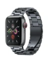 Kup Pásek z nerezové oceli Bizon Strap Watch Aura do Apple Watch 42/44/45/46/49 mm černý - BIZ8614 - {ean13} - Sklep Home Screen
