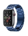 Kup Pasek ze stali nierdzewnej Bizon Strap Watch Aura do Apple Watch 42/44/45/46/49 mm modrý - BIZ8615 - {ean13} - Sklep Home Screen